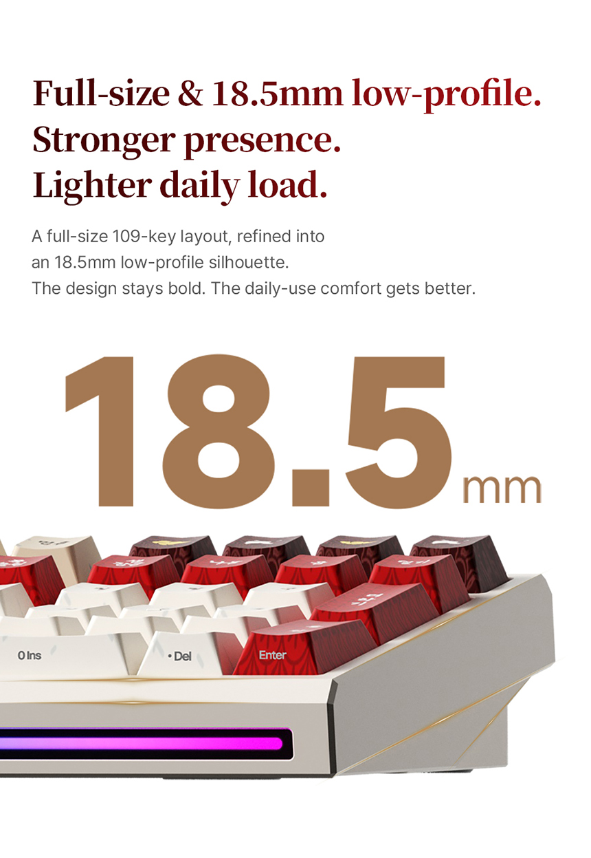 GUTS HERO108 Yi Sun-shin Full Aluminum Korean Traditional Culture Hero Custom Mechanical Keyboard