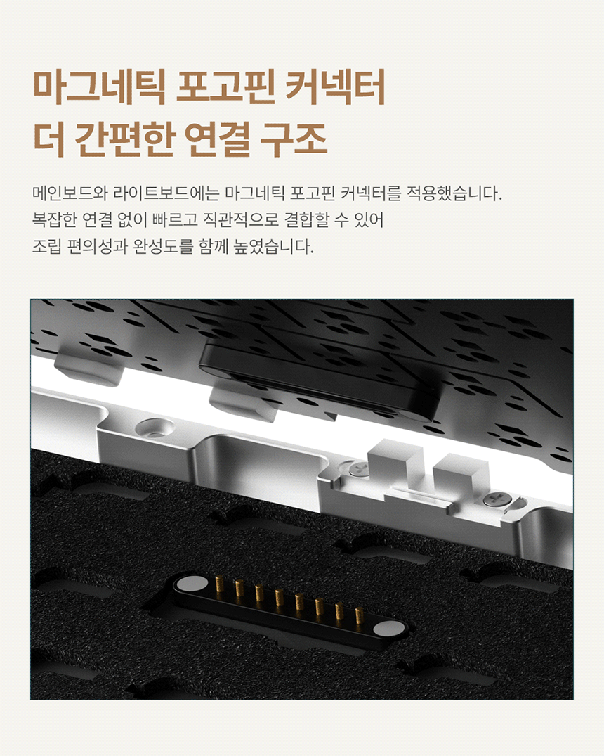 가츠 HERO108 풀배열 알루미늄 유무선 블루투스 커스텀 기계식 키보드 베어본
