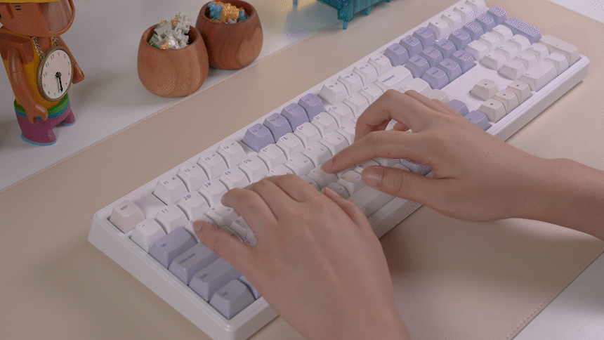 Guts X108 Madeleine Bubble Bubble 6th Generation Membrane Low Noise Gaming Office Full Array Lubricated Keyboard