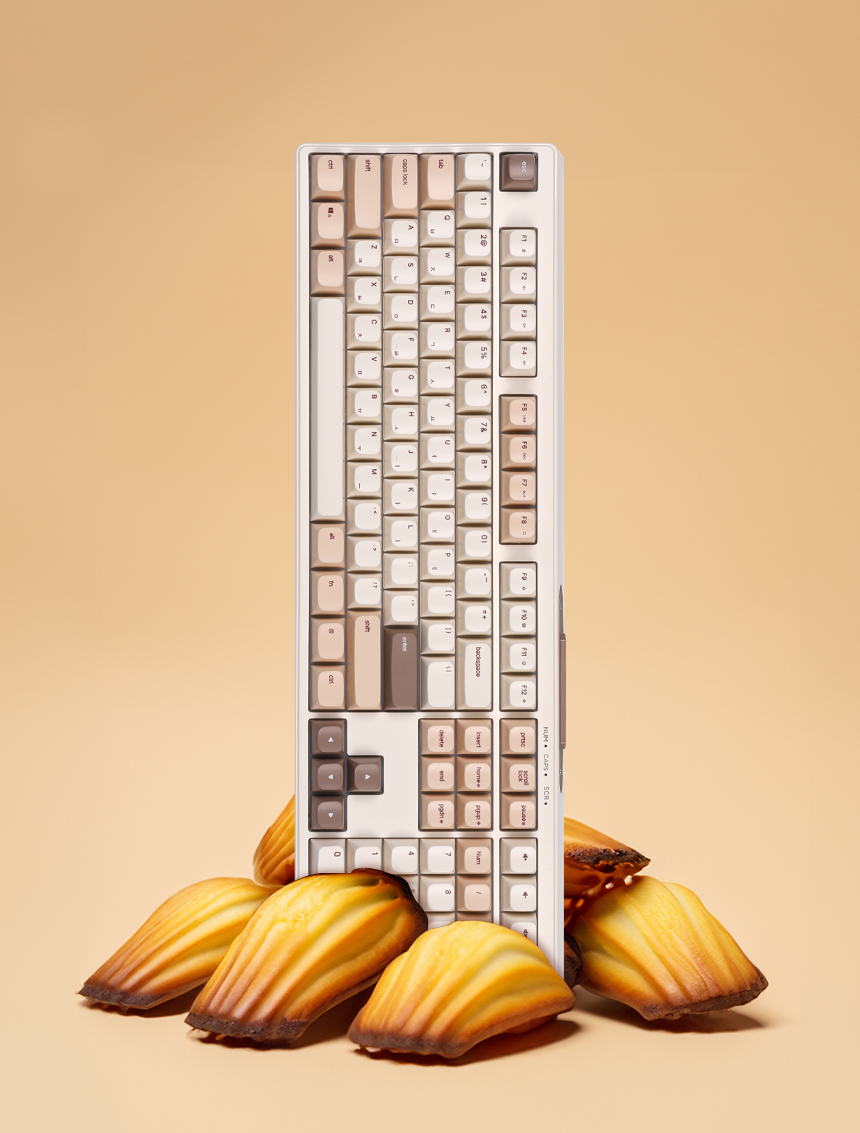 Guts X108 Madeleine Bubble Bubble 6th Generation Membrane Low Noise Gaming Office Full Array Lubricated Keyboard